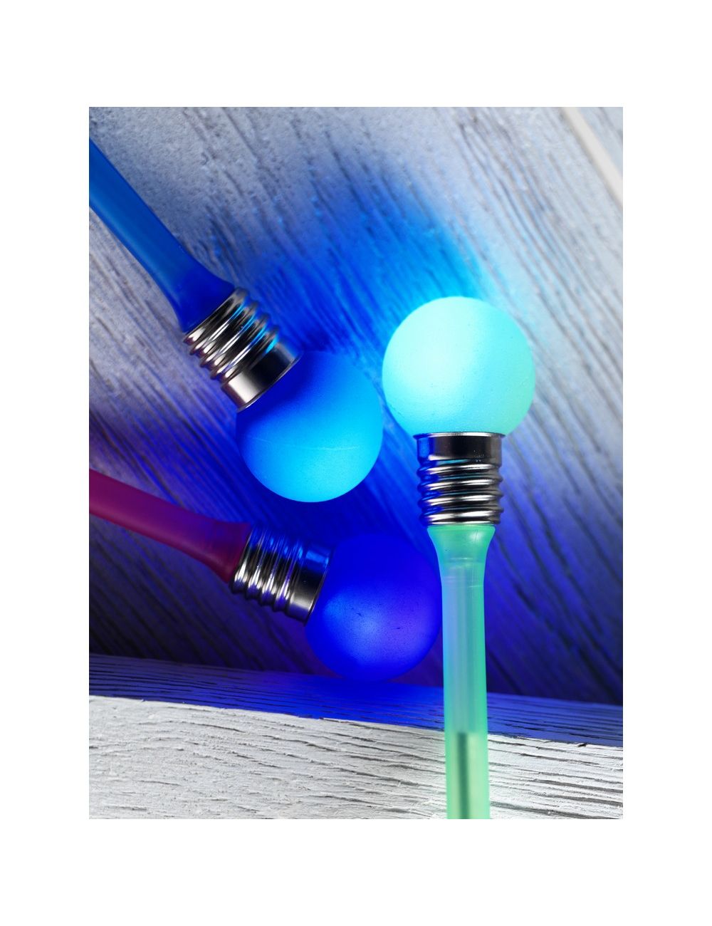 Długopis "żarówka" z zatyczką