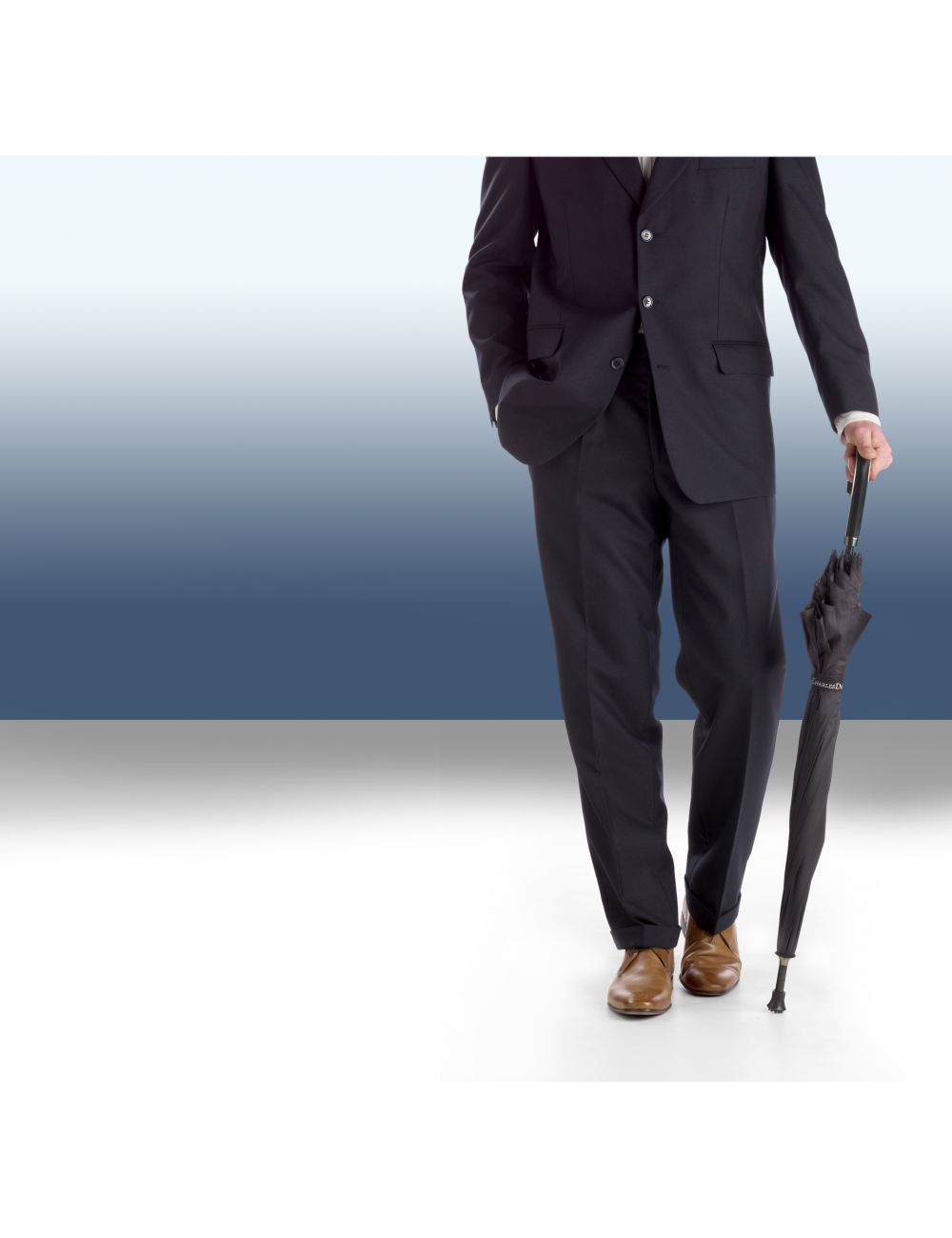 Parasol automatyczny Charles Dickens, laska