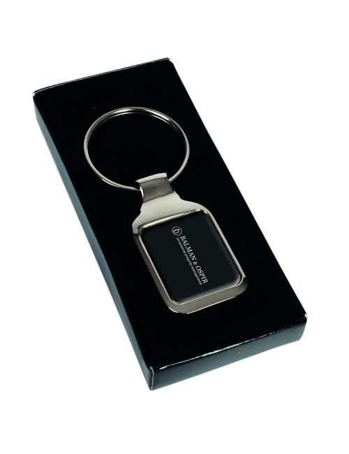 Prostokątny brelok do kluczy | Tristian