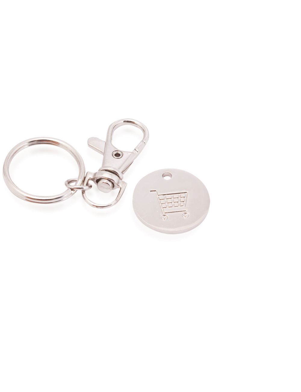 Brelok do kluczy, żeton do wózka na zakupy