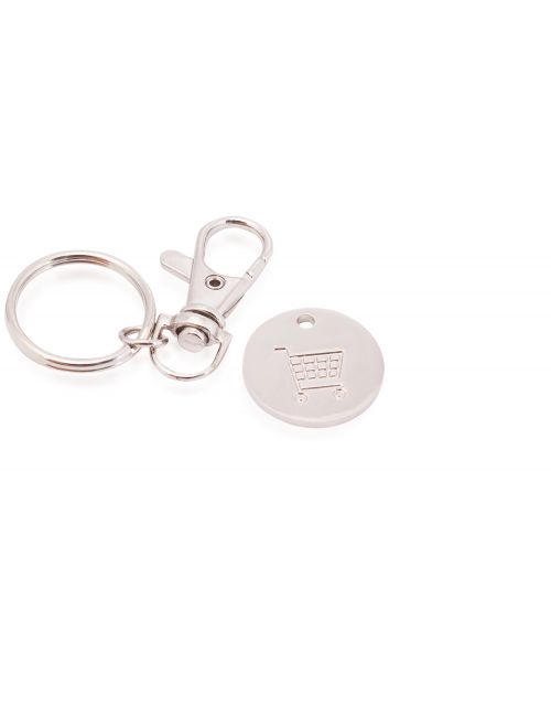 Brelok do kluczy, żeton do wózka na zakupy