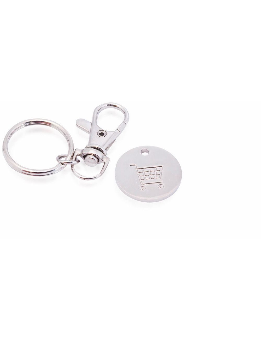 Brelok do kluczy, żeton do wózka na zakupy