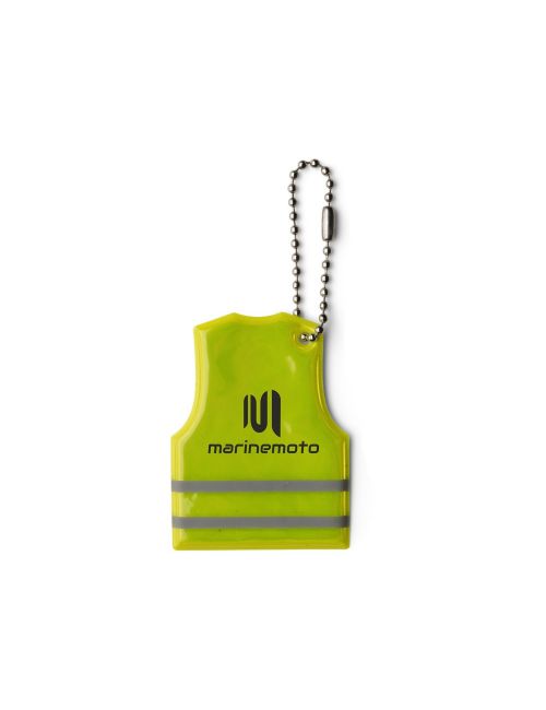 Brelok, połyskliwa zawieszka "kamizelka"