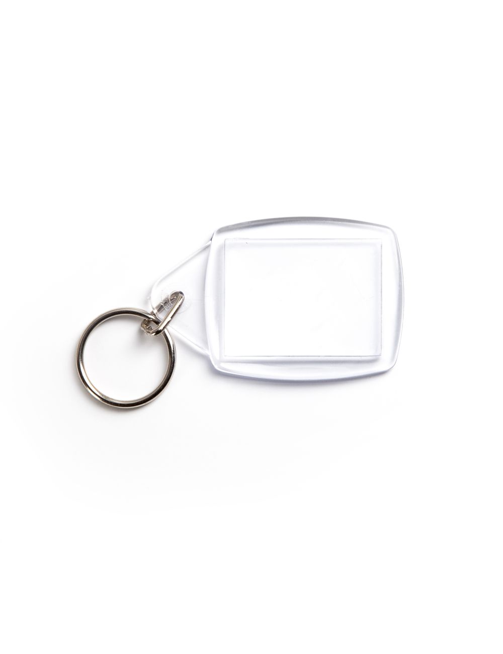 Brelok do kluczy z miejscem na karteczkę z logo