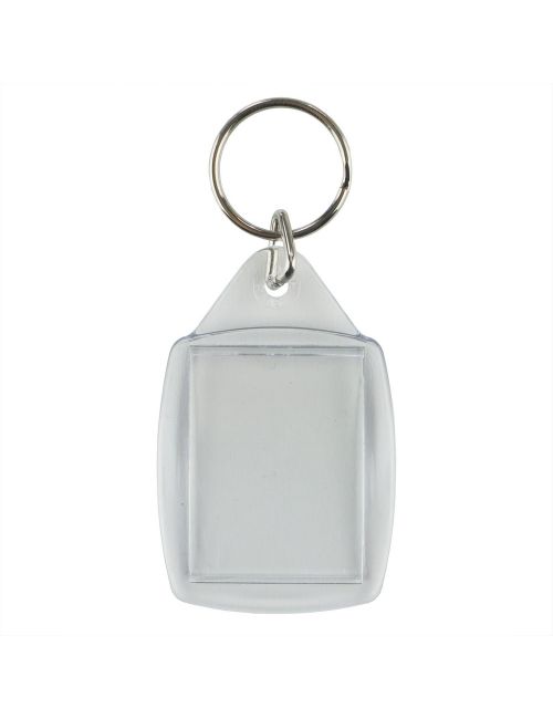 Brelok do kluczy z miejscem na karteczkę z logo