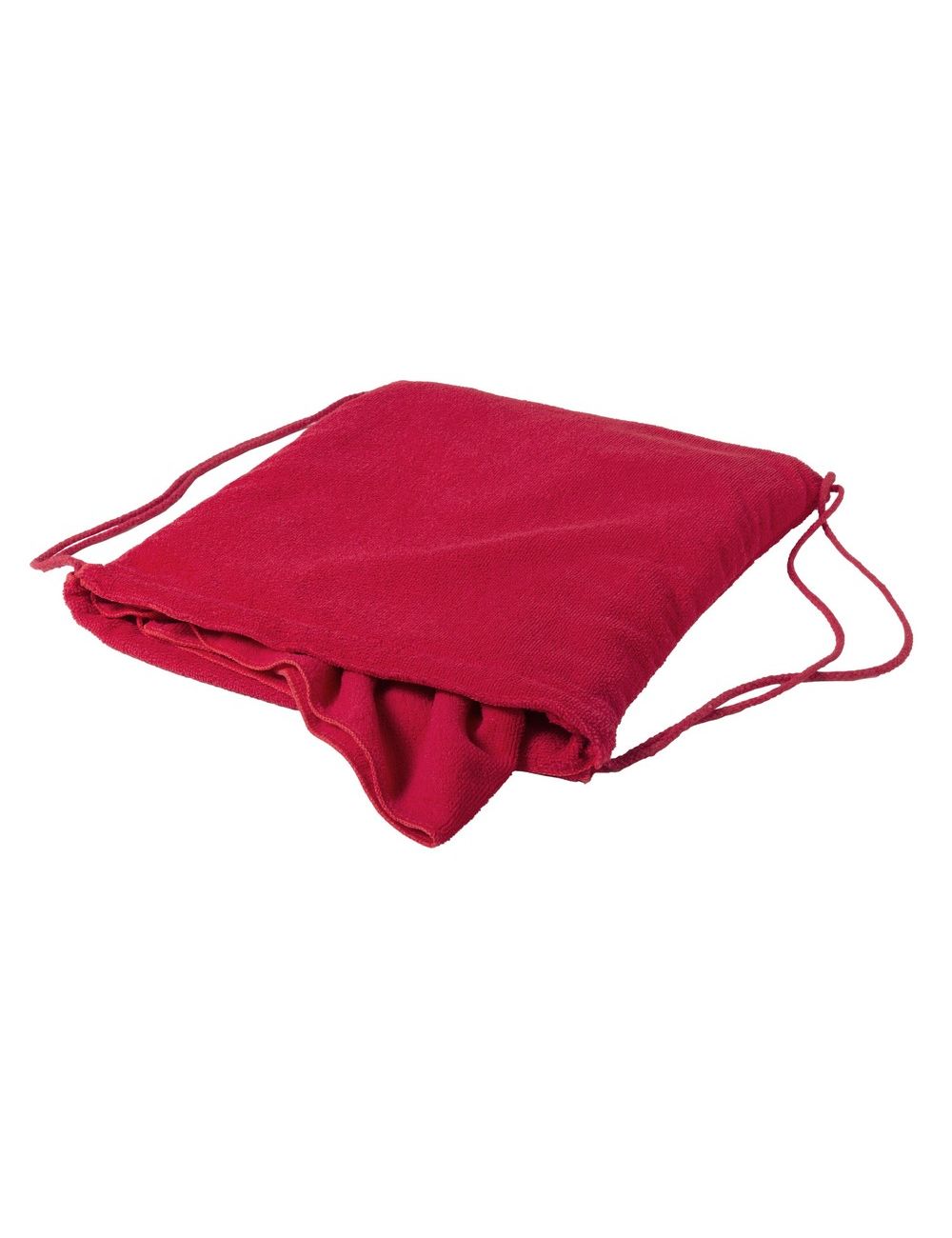 Worek ze sznurkiem, ręcznik