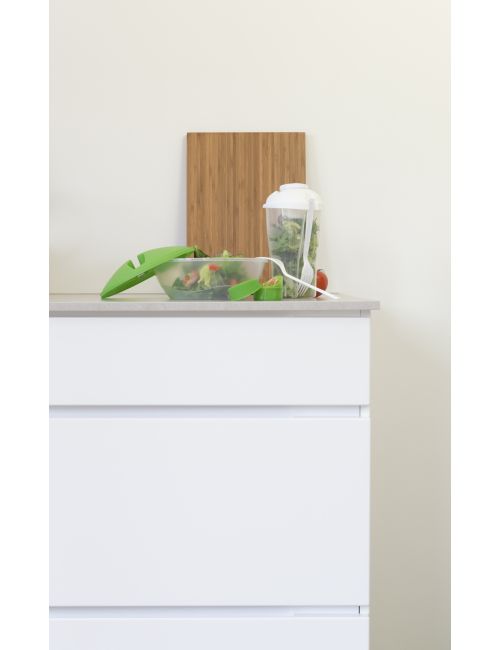 Pudełko śniadaniowe 1 L, widelec i pojemnik na sos do sałatki ok. 50 ml