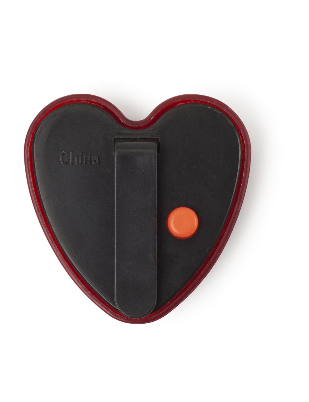 Klip "serce" z migającym światełkiem