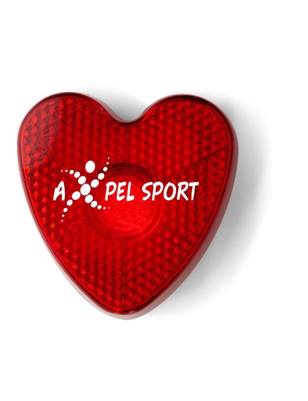 Klip "serce" z migającym światełkiem