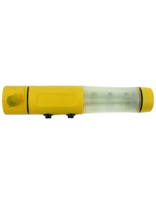 Latarka bezpieczeństwa 1 LED, przecinak do pasów, młotek bezpieczeństwa | Auden