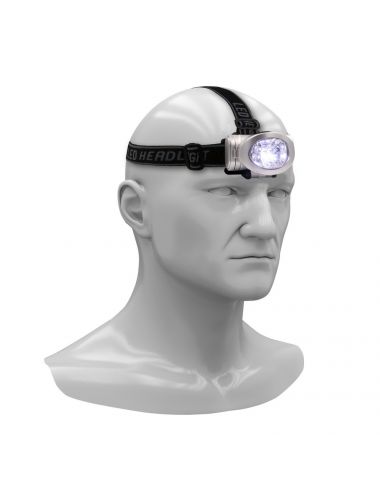 Latarka na głowę 8 LED | Marcel 2