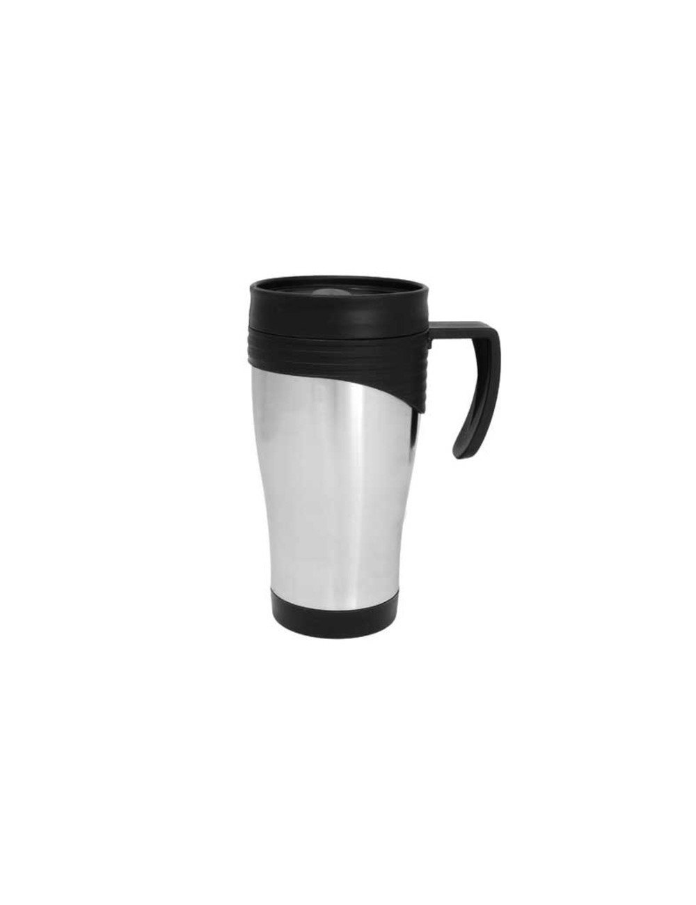 Kubek izotermiczny Odense 400 ml, srebrny