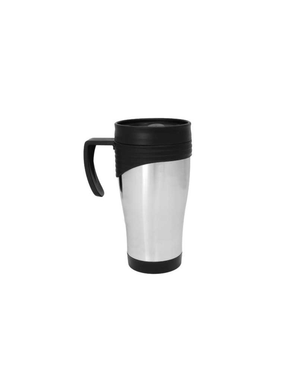 Kubek izotermiczny Odense 400 ml, srebrny