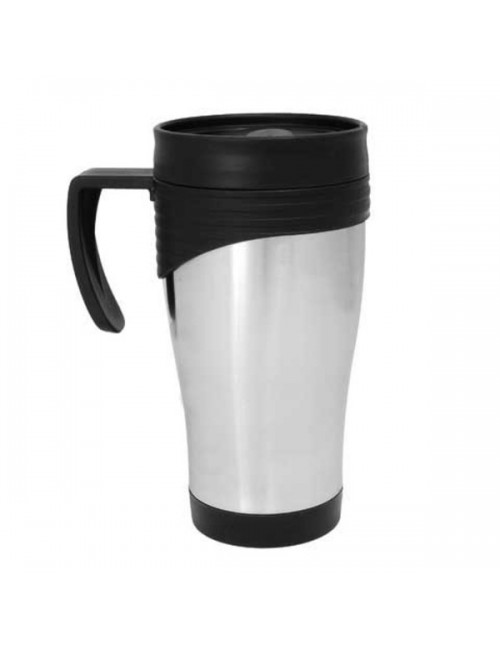 Kubek izotermiczny Odense 400 ml, srebrny