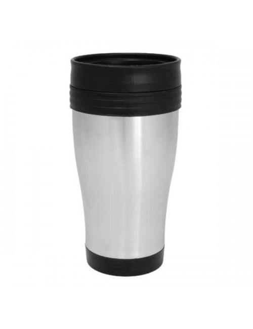 Kubek izotermiczny Odense 400 ml, srebrny