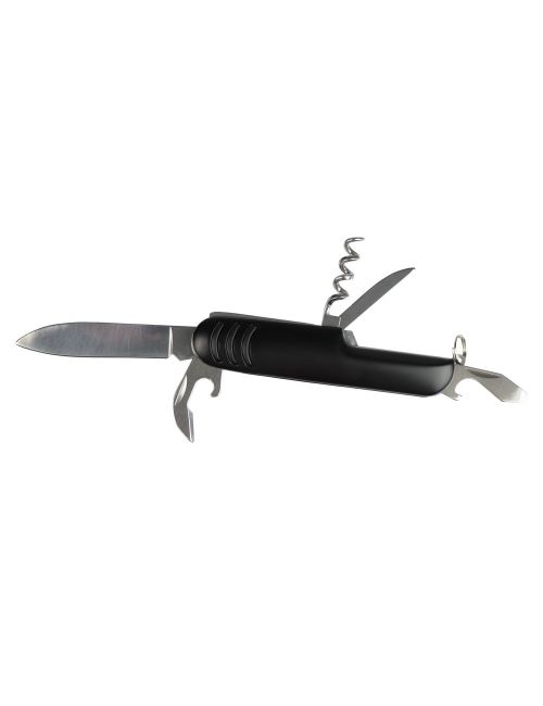 Zestaw narzędzi, narzędzie wielofunkcyjne, scyzoryk (7 el.), latarka 1 LED z karabińczykiem