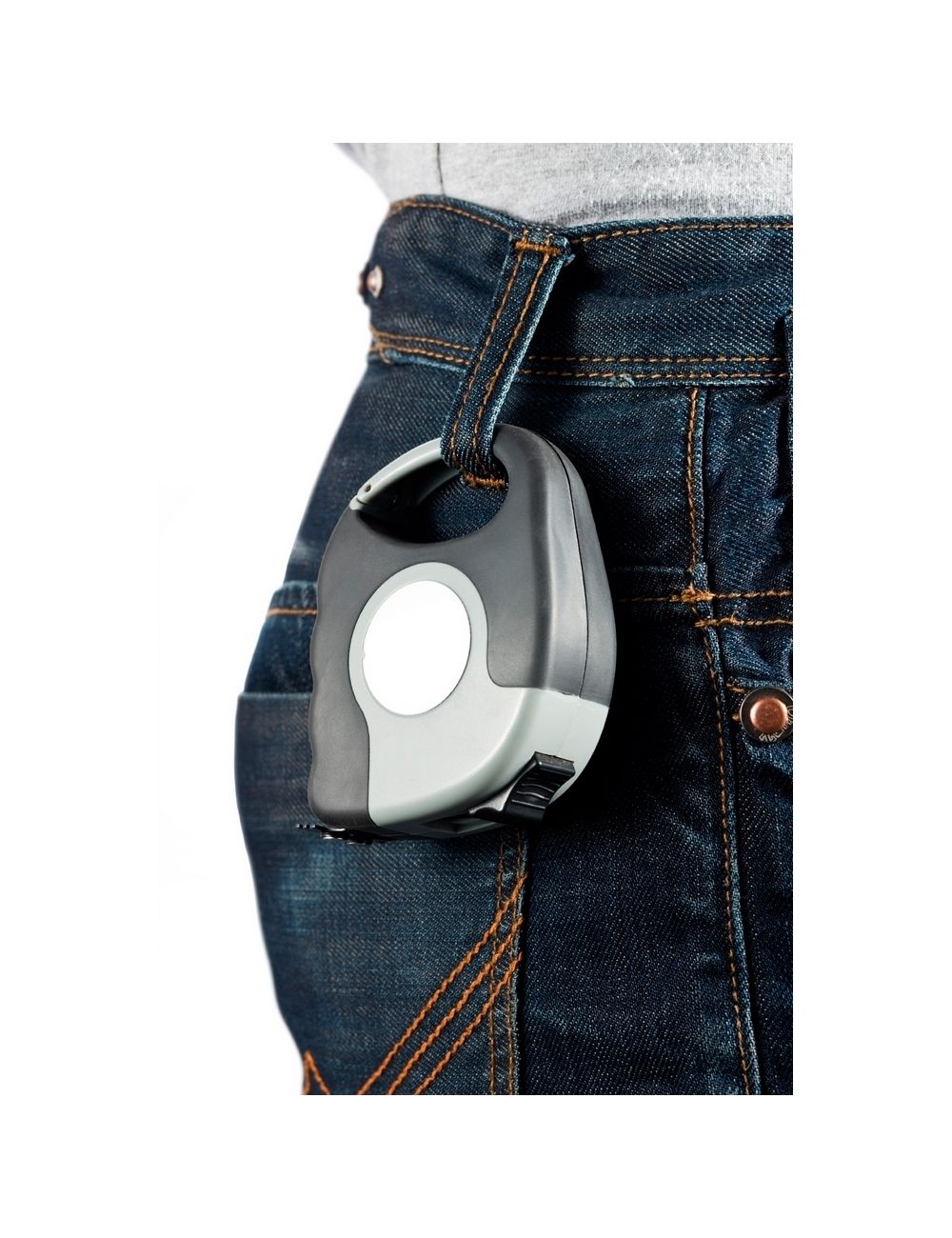 Miara 5m z karabińczykiem