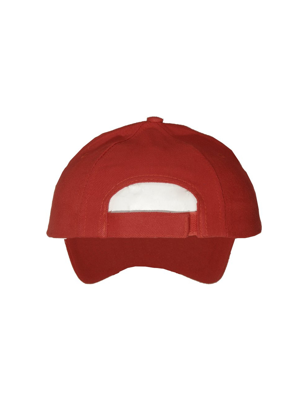 Czapka 6-panelowa, czerwony