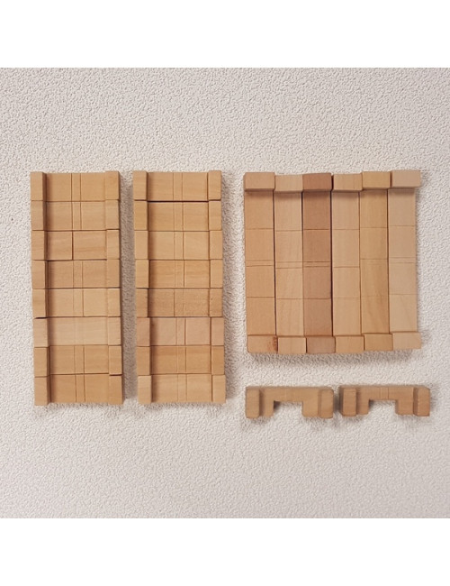 Układanka logiczna Diamond, ecru