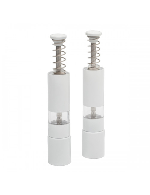 Zestaw młynków Salt & Pepper Twosome, biały - druga jakość