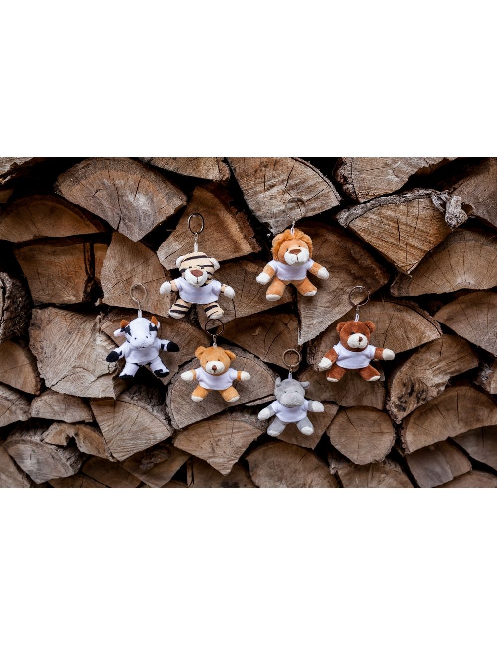 Pluszowy miś, brelok | Larry Honey