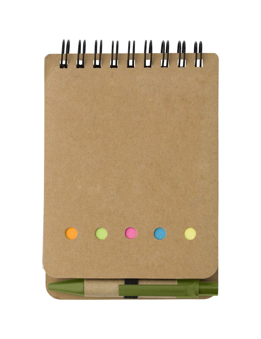 Zestaw do notatek, notatnik ok. A6, karteczki...