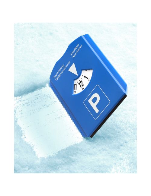 Parkometr, skrobaczka z żetonami