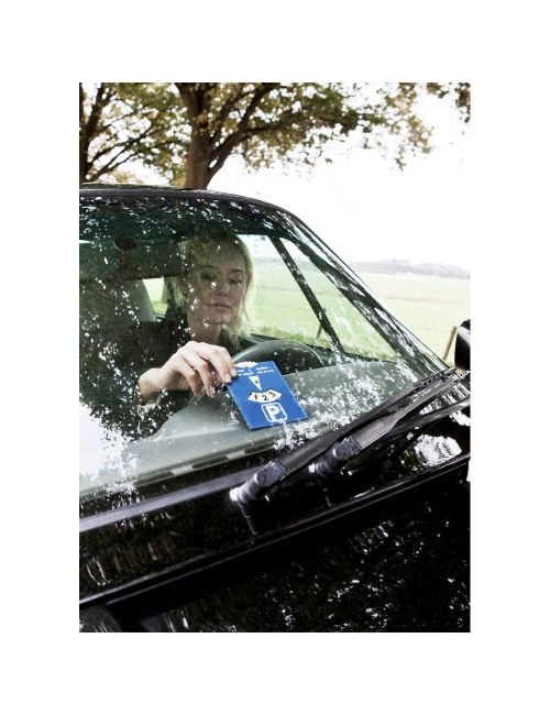 Parkometr, skrobaczka z żetonami