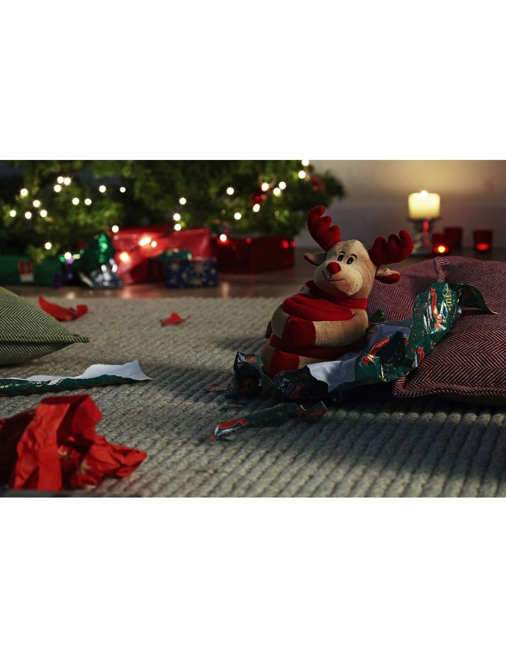 Pluszak z kocem polarowym