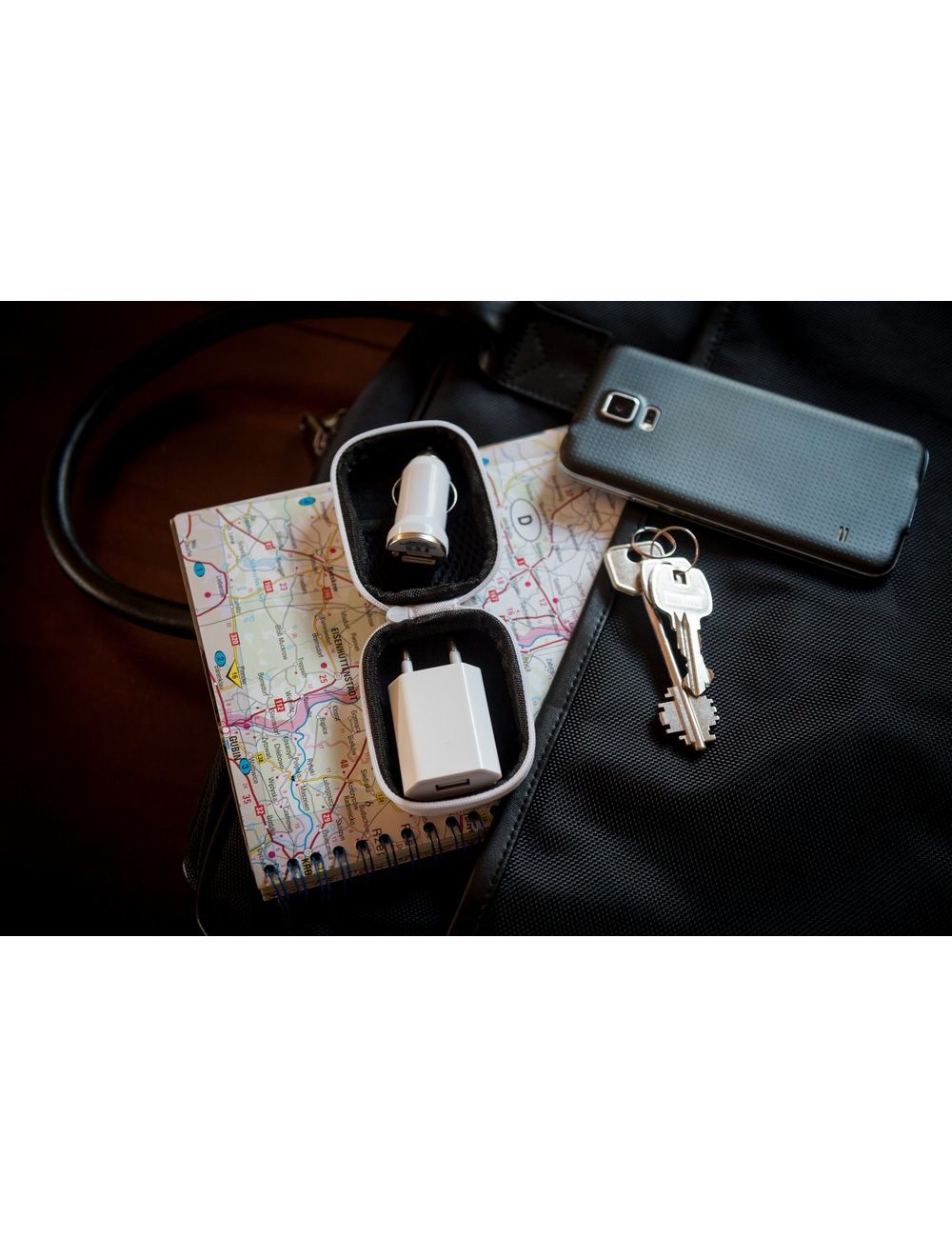 Zestaw do ładowania, adapter sieciowy i...