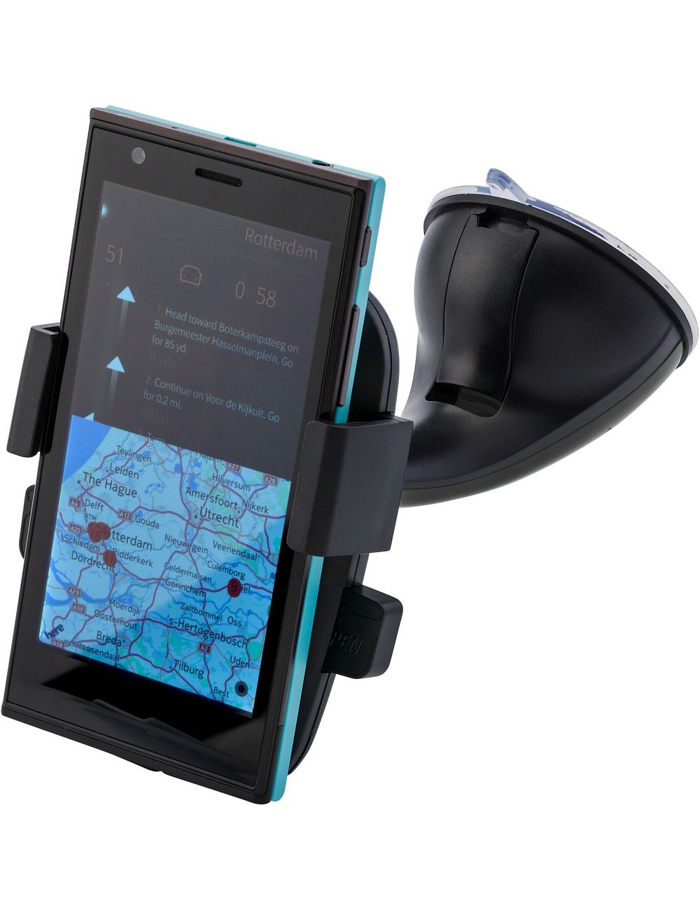 Regulowany samochodowy uchwyt do telefonu