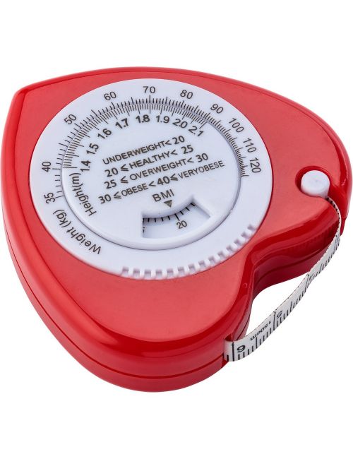 Miara do ciała 1,5 m "serce" ze wskaźnikiem BMI