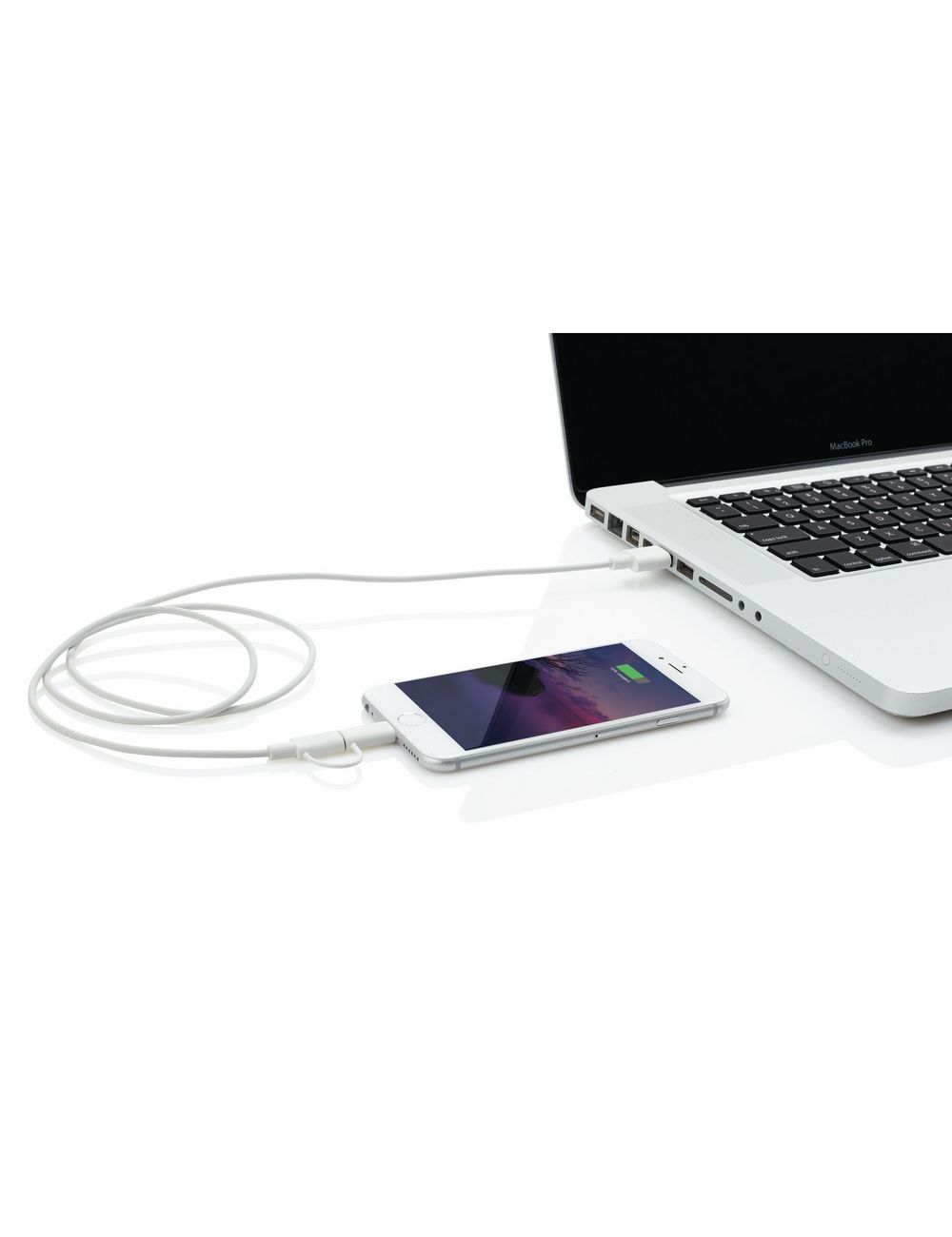 Kabel 2 w 1, licencja MFi