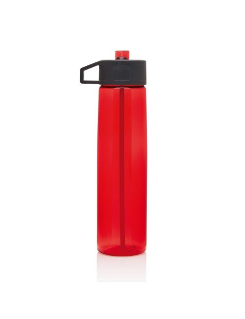 Butelka sportowa 750 ml ze słomką