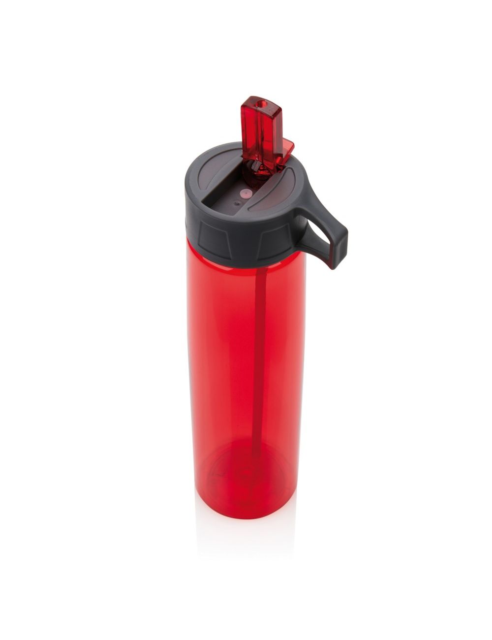 Butelka sportowa 750 ml ze słomką