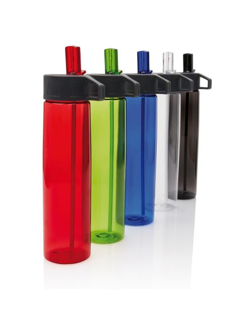 Butelka sportowa 750 ml ze słomką