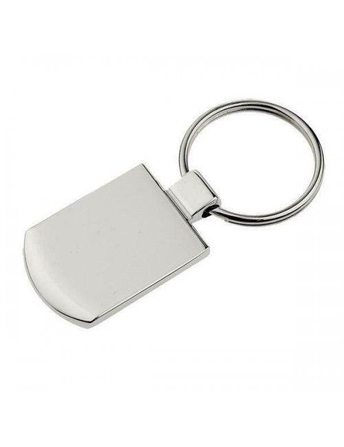 Brelok metalowy Stark, srebrny