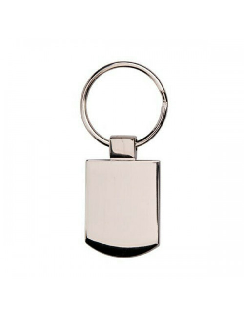 Brelok metalowy Stark, srebrny