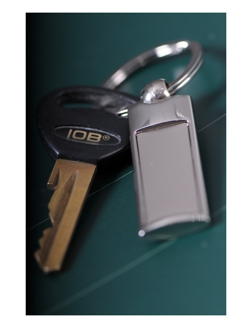 Brelok metalowy Legend, srebrny