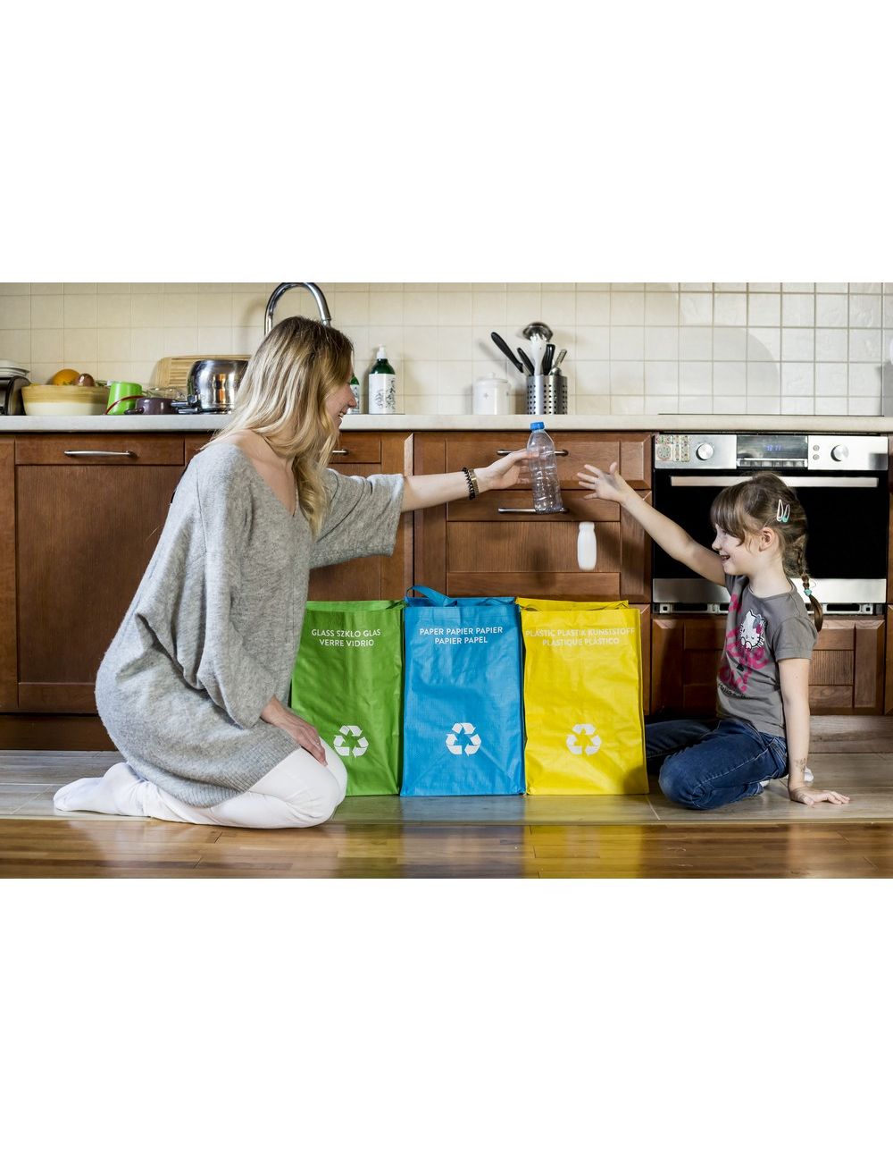 Torby do segregacji, 3 szt. | Justin