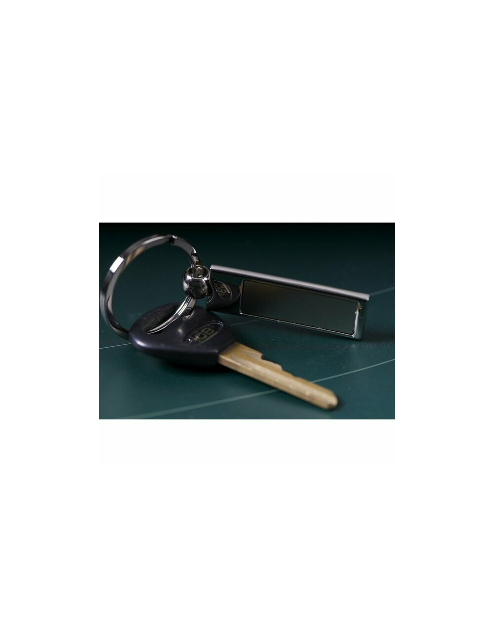 Brelok metalowy Legend, srebrny