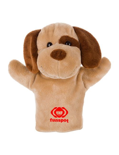 Pluszowa pacynka, pies | Obie