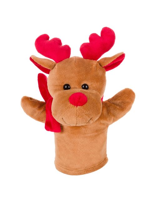 Pluszowa pacynka, renifer | Dazzle