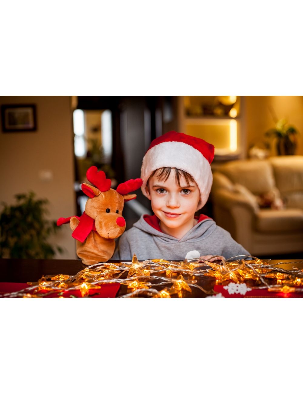 Pluszowa pacynka, renifer | Dazzle