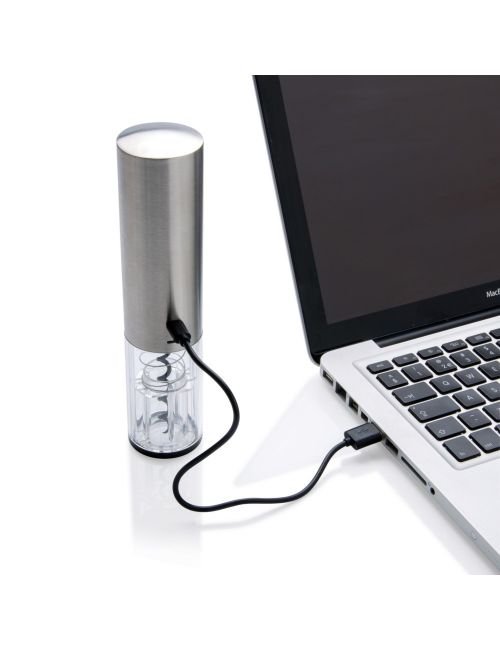 Elektryczny korkociąg do wina na USB