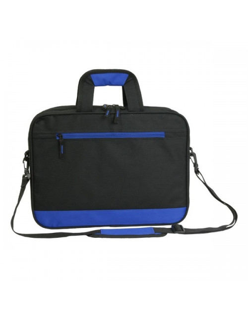 Torba na dokumenty Viterbo, niebieski/czarny
