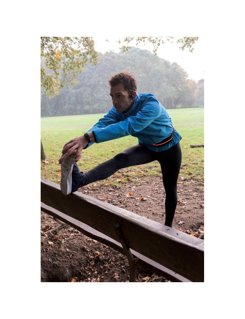 Pas do biegania z LED