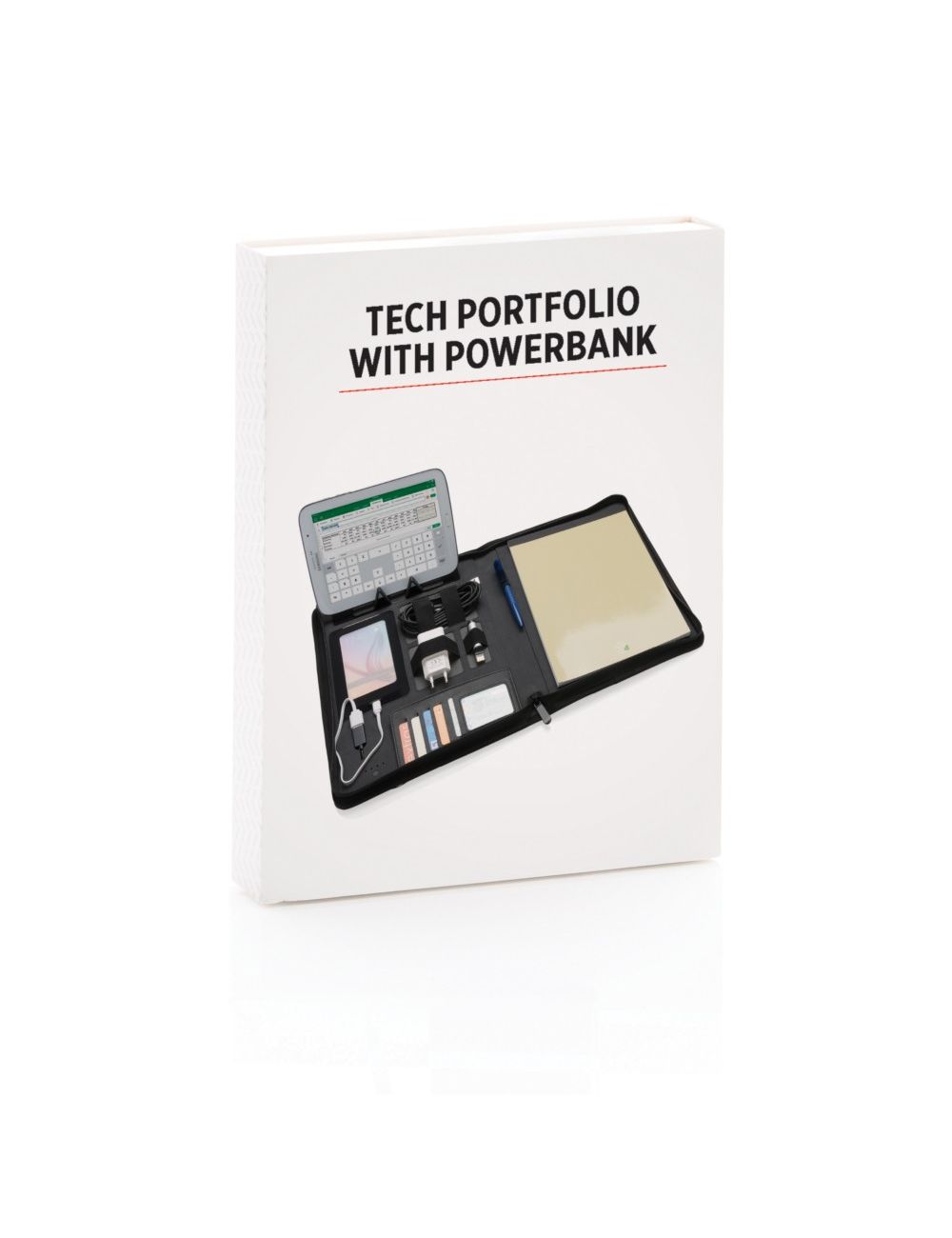 Teczka konferencyjna ok. A4, notatnik, power...