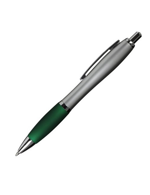 Długopis San Jose, zielony/srebrny