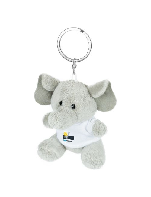 Pluszowy słoń, brelok | Hugo